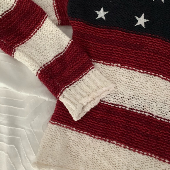 🇺🇸 FOURTH OF JULY Forever 21 Cropped Sweater - Picture 5 of 8